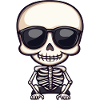 Halloween Skeleton Sunglasses