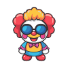 Halloween Clown Sunglasses