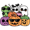 Halloween Party Figurines Sunglasses
