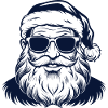 Santa Claus Cool Santa