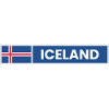 Iceland National Flag