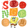Spongebob Squarepants Burger Ingredients Design