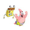 Spongebob Squarepants With Patrick In A Bubble
