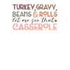 Turkey Sauce Beans & Rolls Fun