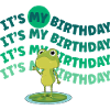 It's my Birthday! Funny frog