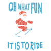 WEIHNACHTSMANN FAHRRAD LUSTIGES WEIHNACHTSGESCHENK
