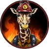 Firefighter Giraffe