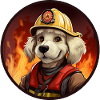 Firefighter Dog