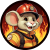 Souris pompier