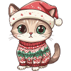 Cat Christmas Comic