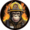 Schimpansen Feuerwehr