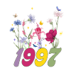 Year of birth 1997 wildflowers