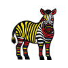Zebra Halloween Animal