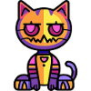 Chat Halloween Animal