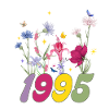 Geburtsjahr 1995 Wildblumen