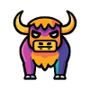 Stier Halloween Tier