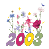 Geburtsjahr 2003 Wildblumen