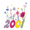 Year of birth 2001 wildflowers