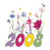 Geburtsjahr 2008 Wildblumen