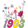 Geburtsjahr 1993 Wildblumen