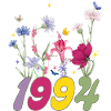 Geburtsjahr 1994 Wildblumen