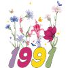 Year of birth 1991 wildflowers