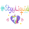 #Stayliquid Einhorn-Herz