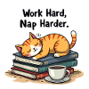 WORK HARD, NAP HARDER
