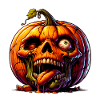 Funny Pumpkin Halloween