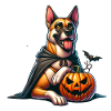 Funny Halloween Dog