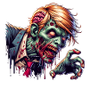 Halloween Zombie Suit
