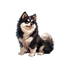 Pomsky dadsky dog