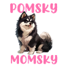 Pomsky Momsky dog