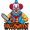 Joyeux Clown d’Halloween