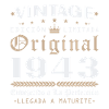 Cadeau d'anniversaire Vinatge 1943