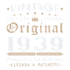 Cadeau d'anniversaire Vinatge 1939