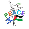 Peace Dove Palestine Israel Flag