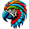 Harlequin Parrot