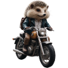 Biker hedgehog