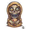 Matryoshka Zombie Skeleton Skull