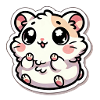 Chubby Hamster - Cute and Fluffy