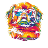 Pekingese Dog Sunglasses Beach Popart