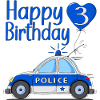 Joyeux anniversaire 3 Police