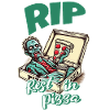 Spooky Funny Pizza Lover Zombie