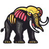 Mammoth Halloween Animal