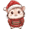 Hedgehog Christmas Comic