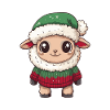 Sheep Christmas Comic