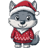 Wolf Christmas Comic