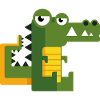 Geometry Crocodile