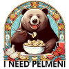 I Need Pelmeni Bear Gift